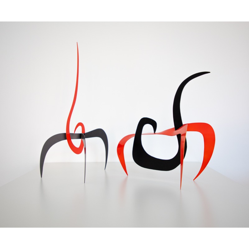 Metal Sculpture in the Style of Alexander Calder2