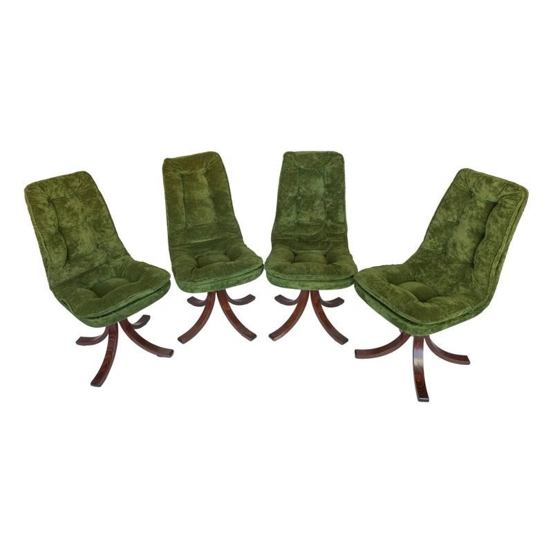 Velvet Swivel Chairs1