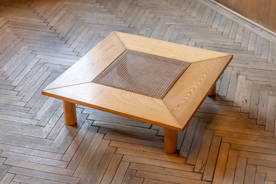 Italian Wooden Rattan Set11