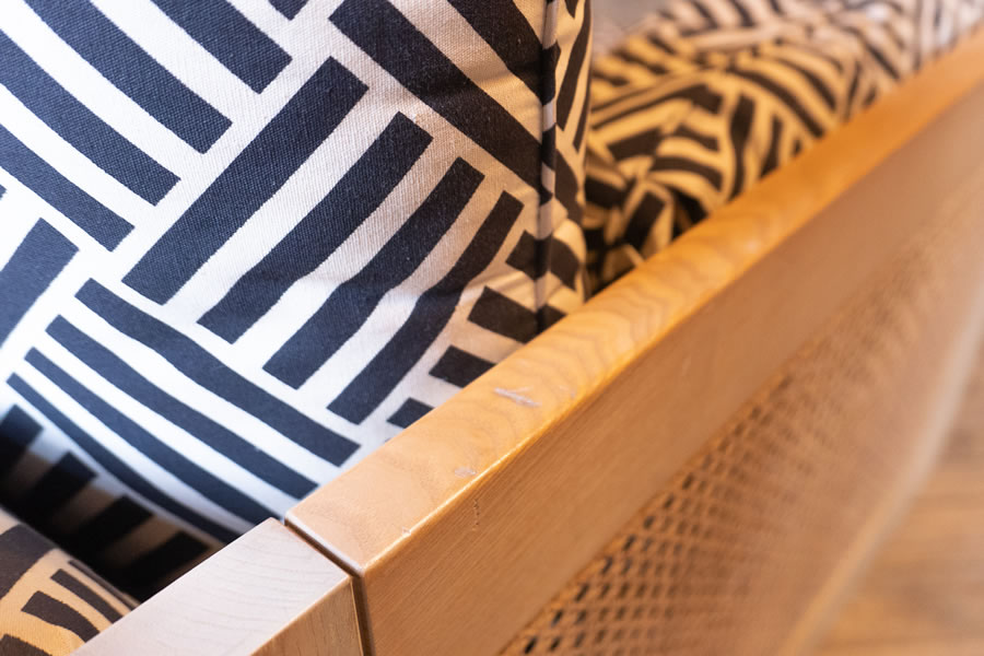 Italian Wooden Rattan Set12